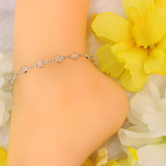 Minimalist Anklet, Sleek & Modern Design, Women’s Fashion, YC110438-A - Picture 9 of 9